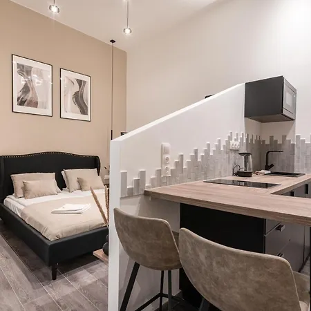Kl31 - Urban Escape - Prime Location - Klauzal Square By Bqa 아파트